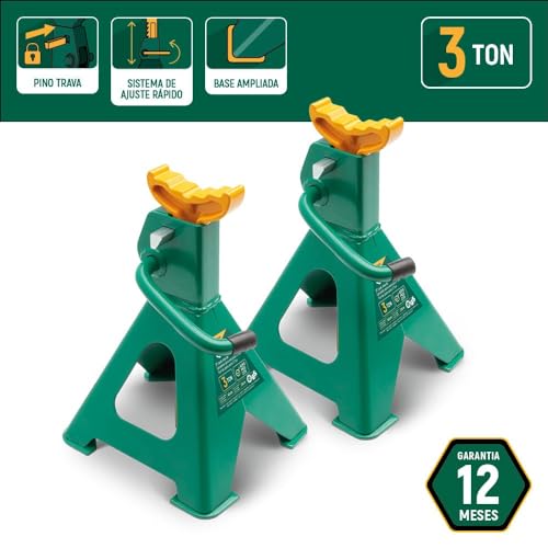 Cavalete mecânico com capacidade para 3 toneladas 2 peças - Sata