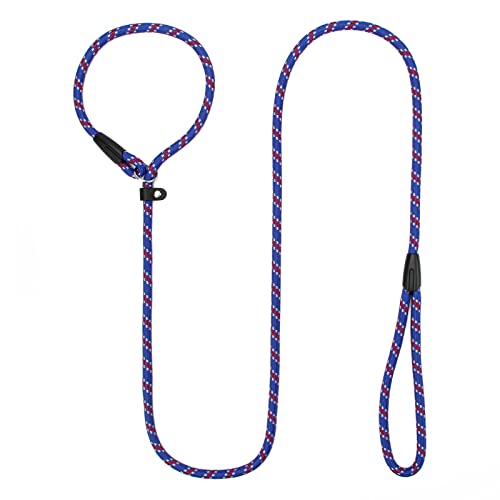 6 Ft Durable Slip Lead Dog Leash Coolrunner Dog Training Leashes, Strong Rope Slip Leash, Dog Leash For Training, Standard Adjustable Pet Slipknot Nylon Leash For Small Medium Dogs #TOP9