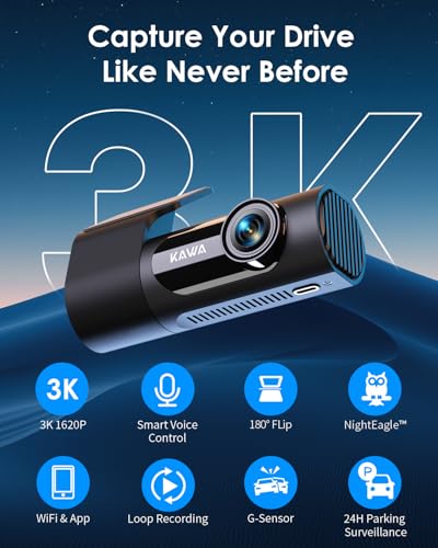 KAWA 3K Front Dash Cam - image 2