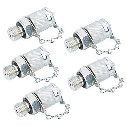 Image of High-Pressure Hydraulic Testing Adapter with x.5 Thread, Temperature- Test Coupling for Hydraulic Systems - Compatible with Standard Test Equipment