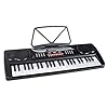 McGrey BK-4910BK Keyboard - Kinderkeyboard met 49 toetsen - Instapkeyboard met 16 sounds en 10 ritmes - Piano met leerfunctie, microfoon voor zang en notenstandaard - Zwart - Image 7