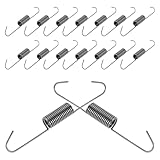 MOTHNUR 20 Stück Zugfedern für Relaxsessel Stahlfeder 11cm Länge 10mm Ø 1,3mm Drahtstärke Reparaturset Sofafedern für Sofakissen und Möbelteile