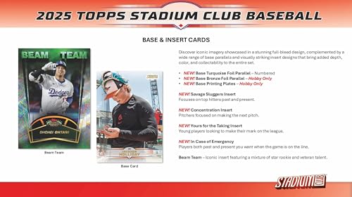 Topps 2025 Stadium Club Baseball Hobby Box by Topps - Used condition - Image 3