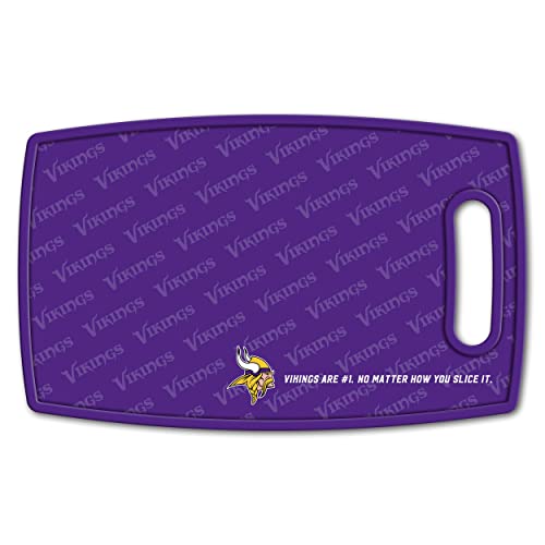 Image of YouTheFan NFL Minnesota Vikings Logo Series Cutting Board