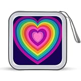 Taille compacte et grande capacité : mesurant 15,5 x 15,5 cm et 4,6 cm d'épaisseur, ce boîtier de CD offre un grand espace de rangement pour jusqu'à 40 CD ou DVD tout en restant compact et facile à ranger ou à transporter. C'est une solution peu encombrante idéale pour la maison, le bureau ou la voiture