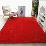 TAPIS DE CHAMBRE FOND ANTIDÉRAPANT - le tapis rond résistant à l'usure a un dessous antidérapant , le tapis ne bougera pas facilement, empêchant efficacement le tapis de glisser et une résistance au glissement permettant ainsi à vos enfants et animaux de compagnie de jouer librement dessus pour empêcher le glissement et le rapprocher du sol, le rendant plus confortable et chaud à utiliser.