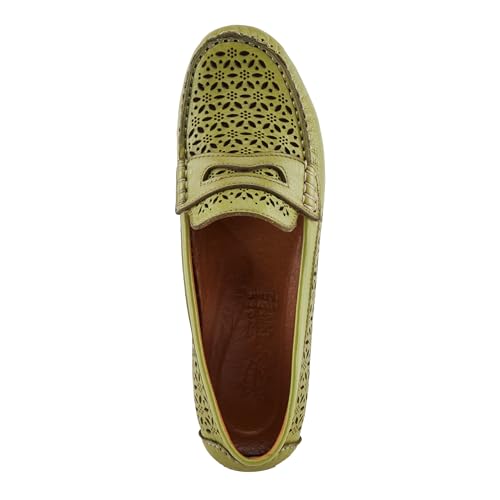 Image of Spring Step Crain Women's Laser-Cut Out Moccasin with Removable Insole