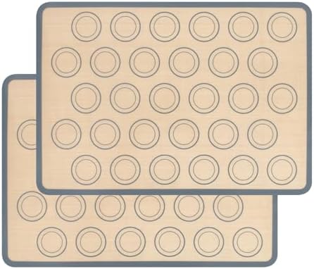 Baking Mat, Set of 2 Silicone Baking Mats, Reusable Baking Film, ...