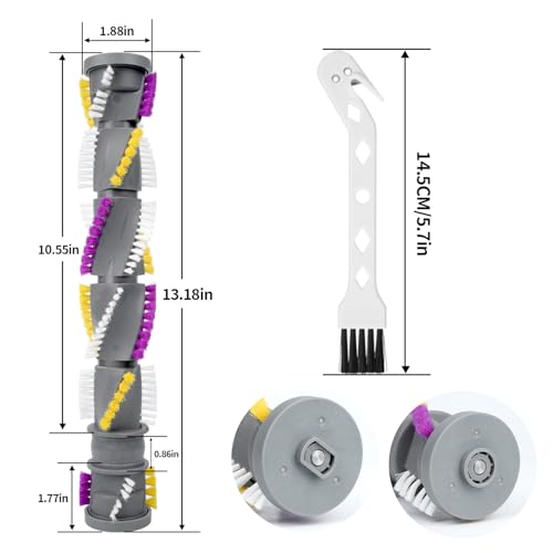 Image of Replacement Brush Roll for Bissell CleanView Swivel Rewind PowerLifter Fits 2252 2253 2254 2256 2258 2259 2260 2316 2486 2487 2488 2489 3195 3196 3197 3197A 3198 3198A Parts 1604545 1600159 1611230