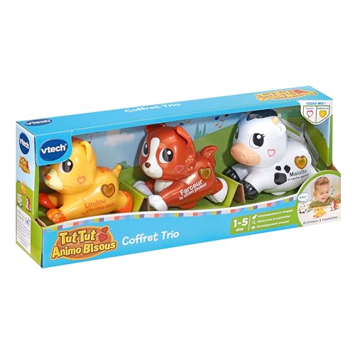 Jeu électronique Vtech Tut Tut Animo Bisous Coffret 3 animaux - vue 7