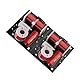 Queen.Y 2 Stücke Lautsprecher Frequenzteiler 150W 2 Wege 2 Einheit Lautsprechersystem Hi-Fi Audio Crossover Filter Frequenzverteiler Frequenzteiler DIY Modul