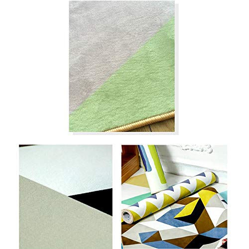 Tapis chambre géométrie moderne couleur café antidérapant moelleux