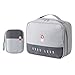 Kit di Pronto Soccorso,2 Pezzi, Borsa Pronto Soccorso, Adatto per Casa, Viaggi, Campeggio, Attività All'aperto, Grigio