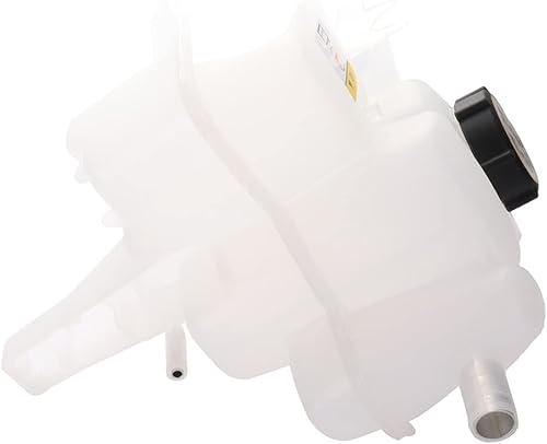 NOTUDE Depósito de refrigerante con tapa, tanque de desbordamiento de radiador de plástico para reemplazar YL8Z8100AA compatible con 2010 para