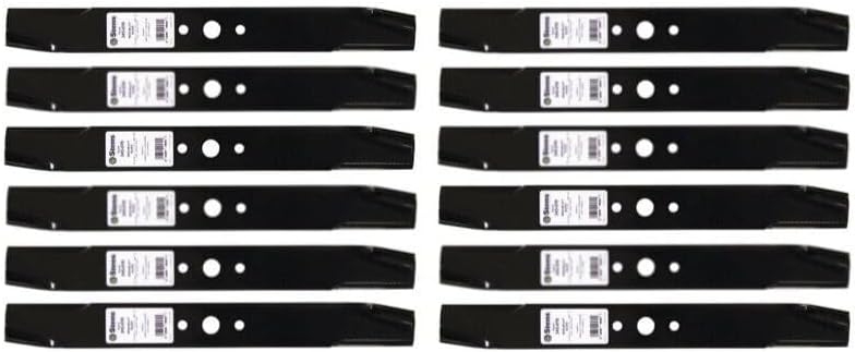 12 Medium-Lift Blades fit Replacement for Simplicity 1726453YP 1708229 1708229A 1726453 1726453A