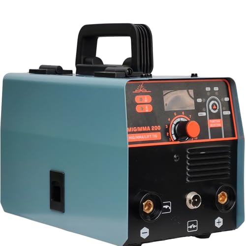 Image of NIKO 2-in-1 IGBT Inverter Welding Machine | MAG /MMA /TIG Lift | 200A Output | Electrodes 1.6-3.2mm & Flux Wire 0.8 /0.9 /1.0mm | Hot Start & Anti-Stick | Home /DIY /Workshop Use 1 YEAR WARRANTY