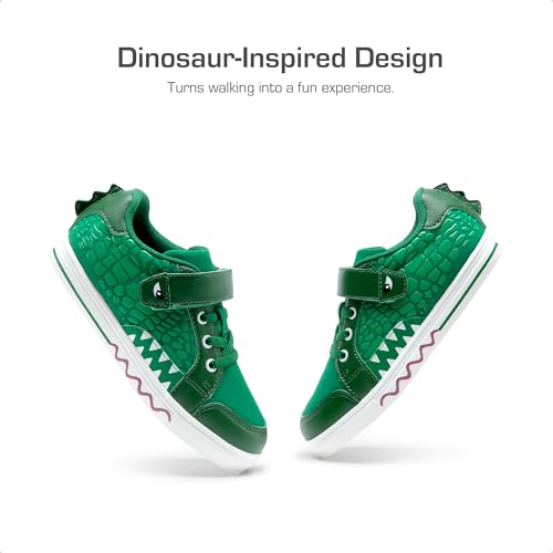 DREAM PAIRS Boys Sneakers Little Kids Toddler Shoes Storybook Causal Walking Shoes Non-Slip with Hook and Loop2