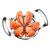 Cortador De Naranja | Cortador De Naranja Grande Mejorado Con 6 Cuchillas, De Ultrasharer Hecho De Acero Inoxidable - Divisor De Hogar Comercial Para De Limón, De Na