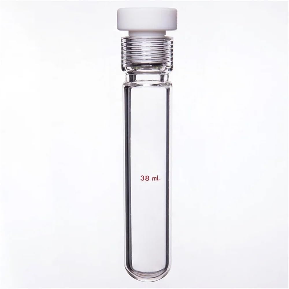 Equipos y suministros de laboratorio Recipiente a presión de pared gruesa con tapón rosca interna PTFE P16