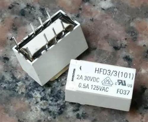 Relais HFD3 anti-interférence 8 broches commutateur de signal propre TX2-2A pour PCB