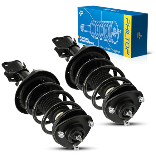 Image of PHILTOP Front Complete Struts Shock Absorber for Odyssey 2005-2007, Quick Suspension 172536 172537, Struts with Coil Spring Assemblies SAA974 2 Pcs