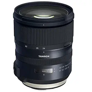 Tamron SP A032E 24-70mm F/2.8 Di VC USD G2 Lens for Canon DSLR Camera (Black)