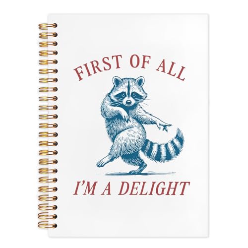 kunlisa ��������A���C�O�}�X�p�C�����m�[�g�W���[�i�� 5.5x8.3 �ʔ�������ȃM�t�g First of All I'm a Delight ����ȃ��[���A �n�[�h�J�o�[�W���[�i���m�[�g �׋� �d�� �I�t�B�X�p