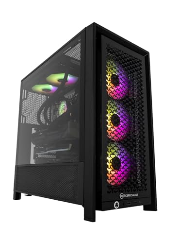 PCSpecialist Pro PC Gaming - AMD Ryzen 7 7700 3,80 GHz 8-Core, 32 GB DDR5 RAM, 16 GB AMD RADEON RX 9070 XT, 2TB M.2 SSD, Windows 11