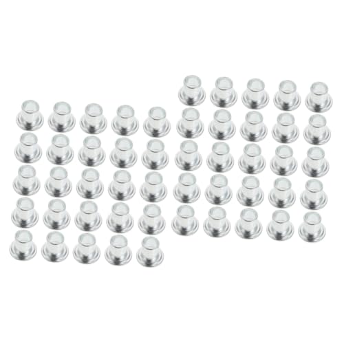 BESPORTBLE Rim Roller 300 Pcs Skate Rim Wheels with Rimes Roller Skates Scooter Wheel Spacer Brakes Roller Accessories Skate Wheel Skating Skateboard Accessories Side Plugs Silver Stainless Steel
