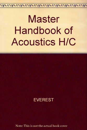 The Master Handbook of Acoustics 0830690964 Book Cover