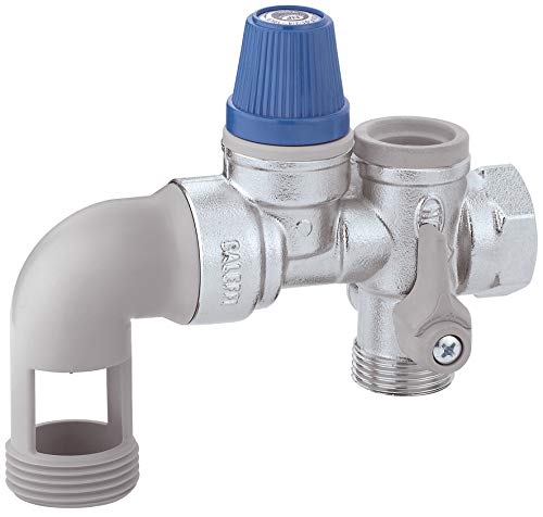 Dipra 904060 Groupe sécurité coudé Anti-calcaire Chauffe Eau, Bleu