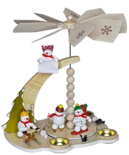 Rudolphs Schatzkiste Weihnachtspyramide Schneemann-Pyramide...