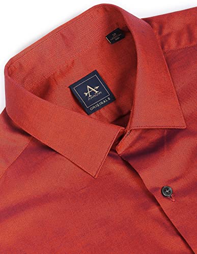 Image of Arrow Men's Cotton Solid Slim Fit Shirts