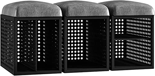 Tabouret de rangement pour chaussures avec assise confortable - 2