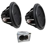 Pair of Soundstream T5.154 15' 1300W RMS 2600W Max (Each) Dual 4-Ohm Subwoofers