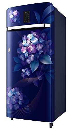 Image of Samsung 215L 3 Star Inverter Direct-Cool Single Door Digi-Touch Refrigerator Appliance (RR23C2E23HS /HL,Hydrangea Blue)