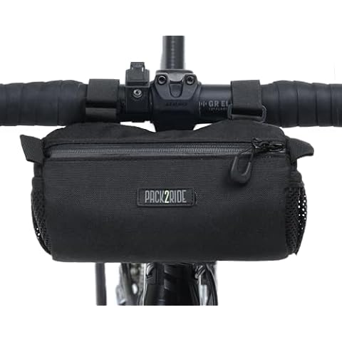 PACK2RIDE Perfecda Handlebar Bag - Water Resistant Cover