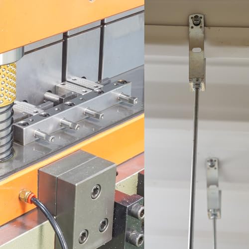 Tiges entièrement filetées M8 inox avec 6 pièces d'écrous pour assemblage - 4