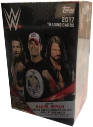 2017 Topps WWE Wrestling 10 Pack Blaster Box - Daniel Bryan Version