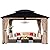 FAB BASED 10x12FT Hardtop Wood Gazebo, Natural Solid Cedar Frame Gazebo with 2-Tier Vented Roof, Outdoor Metal Canopy Pavilion with Netting & Curtains for Deck, Garden, Backyard, Lawn (Khaki)
