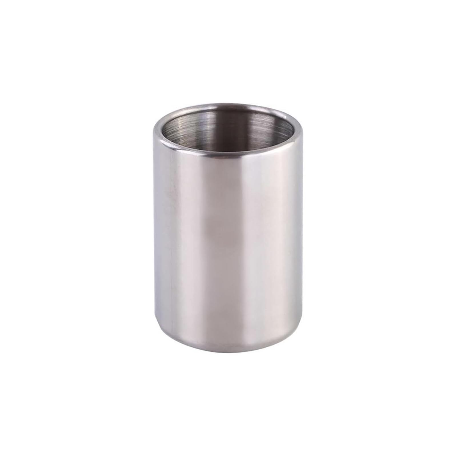 VANTOBEST 2x3.15Inch Stainless Steel Utensil Holder for Fruit Forks Spoons Kitchen Tools Countertop Jar Cup Organizer (Silver-Tone)