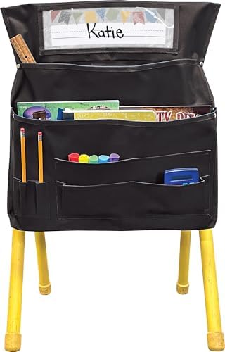 Teacher Created Resources Black Chair Pocket - for Large Chairs (TCR20280) image 4