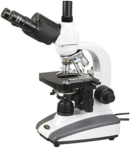 LED Trinocular Biological Compound Microscope 40X-2500X