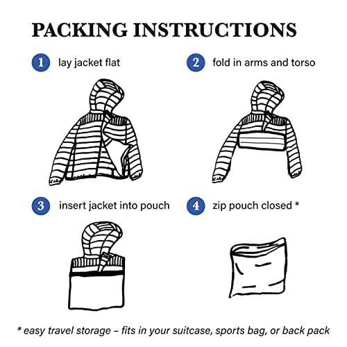 URBAN REPUBLIC Boys’ Puffer Jacket - Insulated Water Resistant Winter Bubble Coat for Boys with Packable Hood (Sizes: 4-20) 5