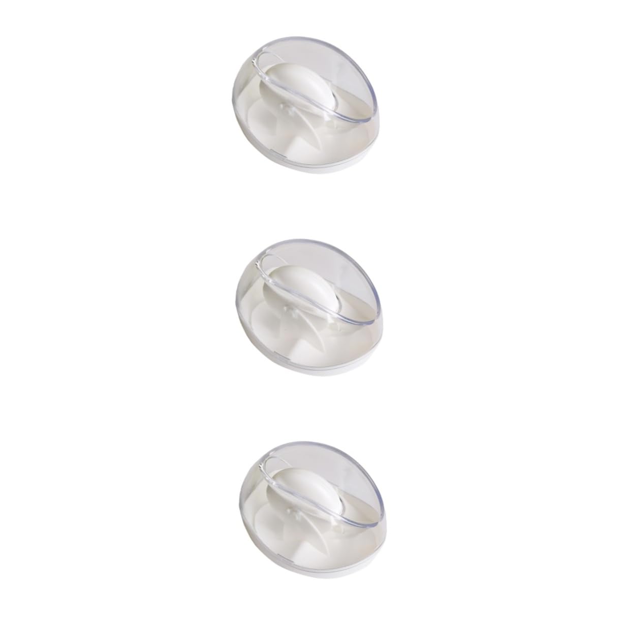 Classeurs de conteneur de retenue et distributeur trombones SHINEOFI magnétique 3 pièces
