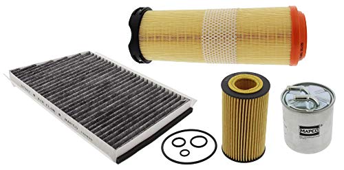 Mapco 68896 Jeu de filtres pour Mercedes-Benz Classe C CLK et CLC