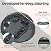 AIRROBO Robotic Vacuum Cleaner with 2800Pa Suction‌, Smart Navigation, 120-Min Runtime, APP & Remote Control‌, Anti-Collision & Anti-Drop, for Hard Floors & Carpets