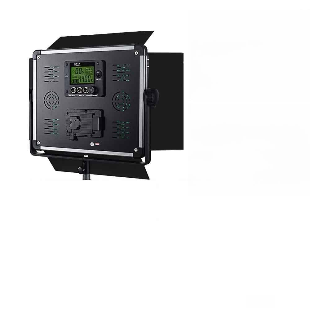 Daylight LED Video Light D-1080 with U Bracket, Barndoors and Carrying Case for Studio Youtube Video Photography Lighting, Durable Metal Frame, 1004 LED Beads, 5500K, CRI 96+ DMX512 Compatible