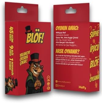 Molfy Köstebek Kutu Oyunu Kart Oyunu Sahtekar Kelime Oyunu - Arka...