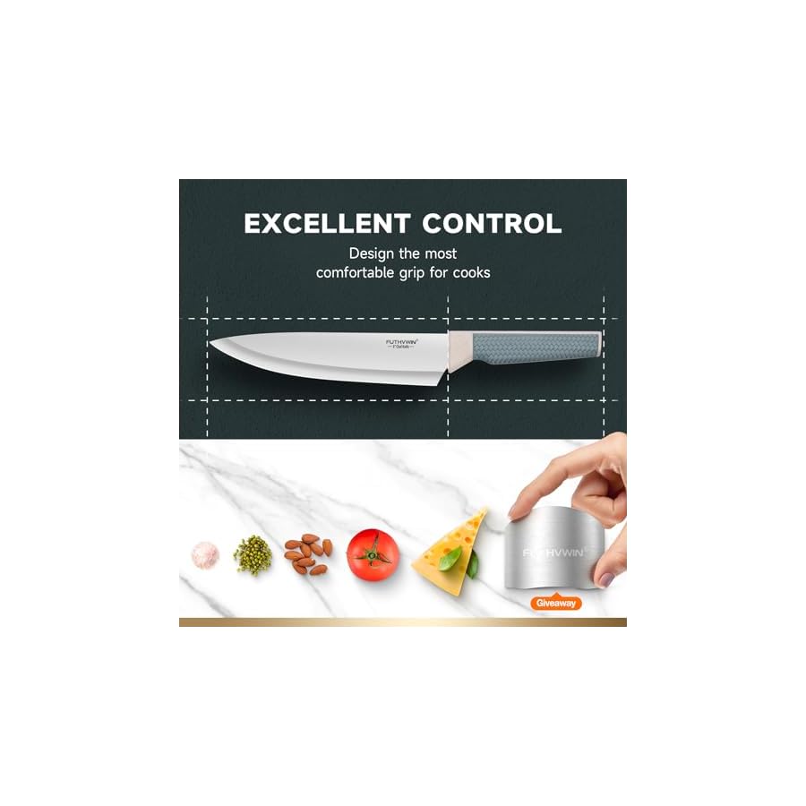 Chef-Knife-Ultra-Sharp-Kitchen-Knife-Set-3-Piece-Premium-German-14116-Stainless-Steel-Chefs-Knife-Set-with-Finger-Guard-Ergonomic-Handle-Professional-Knives-Set-for-Kitchen-2024-Gift Chef Knife Ultra Sharp Kitchen Knife Set 3-Piece, Premium German 1.4116 Stainless Steel Chefs Knife Set with Finger Guard, Ergonomic Handle Professional Knives Set for Kitchen, 2024 Gift